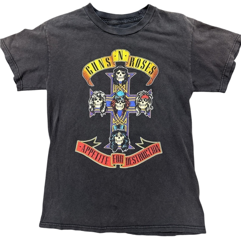 Black 'Appetite for Destruction' Short Sleeve Tee